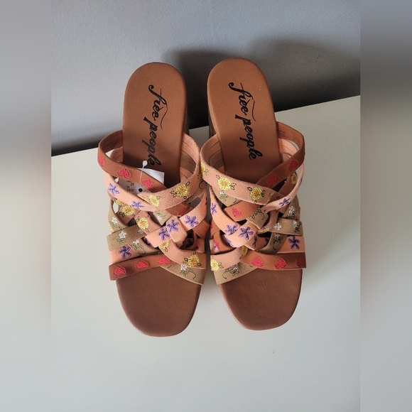 Free People Lisbon Platform Mules, BNWT, Size 41 - Picture 3 of 10